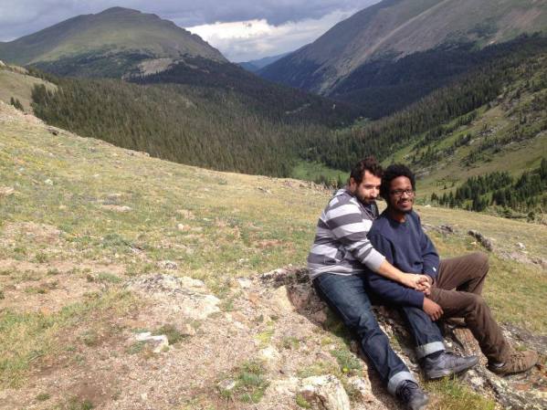 12,000ft high in the Rocky Mountains, CO.