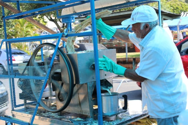 Fresh sugar cane juice is the absolute best!  